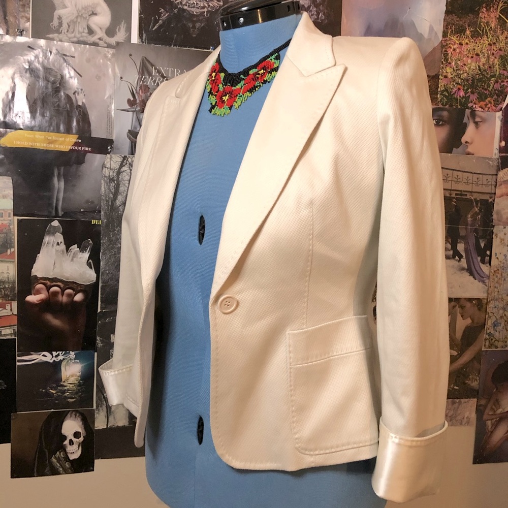 Anne Klein Ivory Women’s Blazer US Size 6P